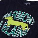 Harmont & Blaine Maglia Girocollo tinta unita con Stampa Blu per Neonato 241HJ003 BLU HARMONT & BLAINE 