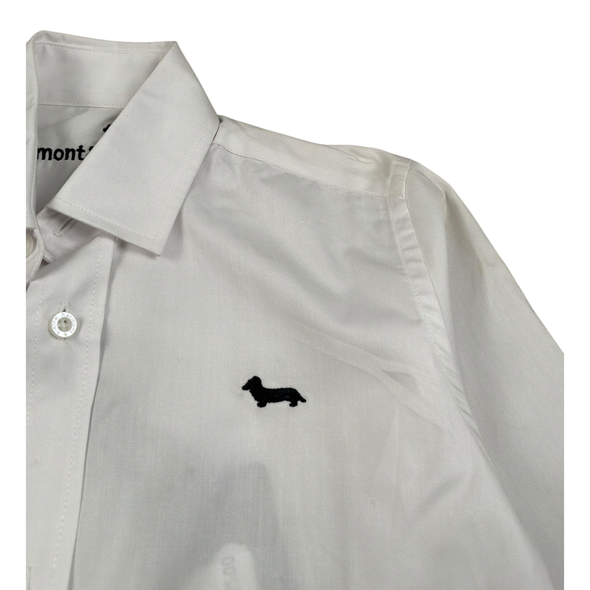 Harmont & Blaine Camicia Manica Lunga tinta unita Bianco per Bambino 4SJC117B2 BIANCO HARMONT & BLAINE 