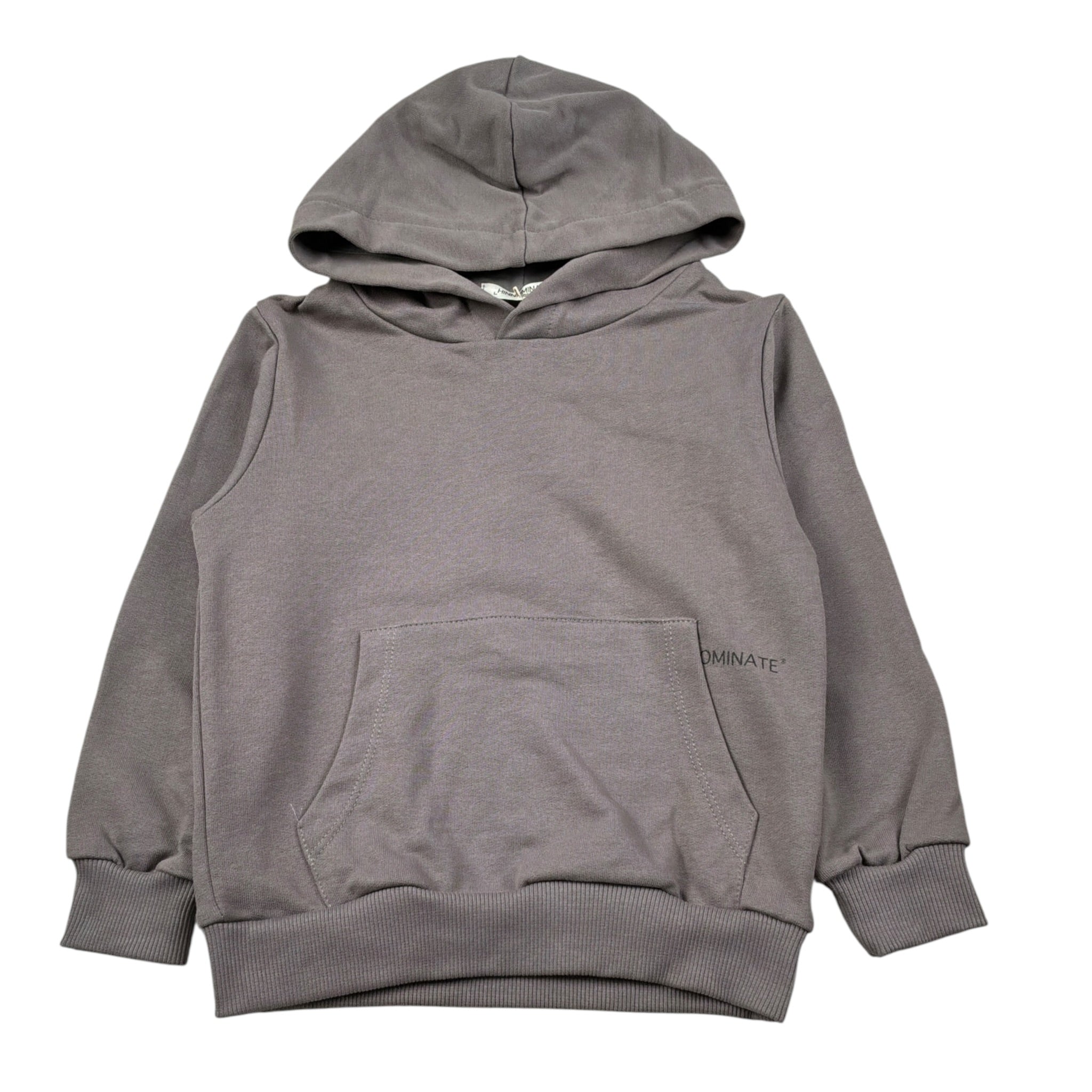 Hinnominate Felpa Chiusa con Cappuccio tinta unita Fango per Bambino 3631F00084 FANGO HINNOMINATE 