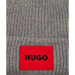 Hugo Cappello tinta unita con Logo Grigio per Bambino G00259 GRIGIO HUGO 