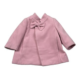 I Delfi Cappotto tinta unita Rosa per Neonata 24A4465 ROSA I DELFI 