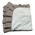 I Delfi Coperta In Spugna tinta unita Bianco per Neonata 25A6564 BIANCO I DELFI 