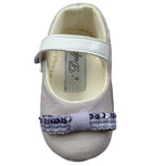 I Delfi Ballerina tinta unita con Applicazione Lilla per Neonata 25P5550 LILLA I DELFI 