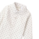 I Do Camicia tinta unita con Stampa Bianco per Neonato 4A200 BIANCO I DO 