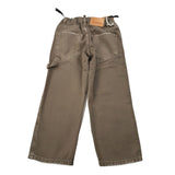 I'M Brian Jeans tinta unita con Girovita Regolabile Verde per Bambino CARPJL21 VERDE I'M BRIAN 
