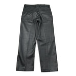 I'M Brian Pantalone In Ecopelle tinta unita Nero per Bambino PA3501J NERO I'M BRIAN 