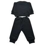 Iceberg Completo 2Pz Felpa-Pantalone con Stampa Nero per Neonato COMICE6300NN NERO ICEBERG 