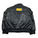 Iceberg Giubbino Ecopelle tinta unita con Zip Nero per Neonato GBICE6310B NERO ICEBERG 