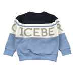 Iceberg Felpa tinta unita con Logo Girocollo Multicolor per Bambino MFICE6320BX MULTICOLOR ICEBERG 