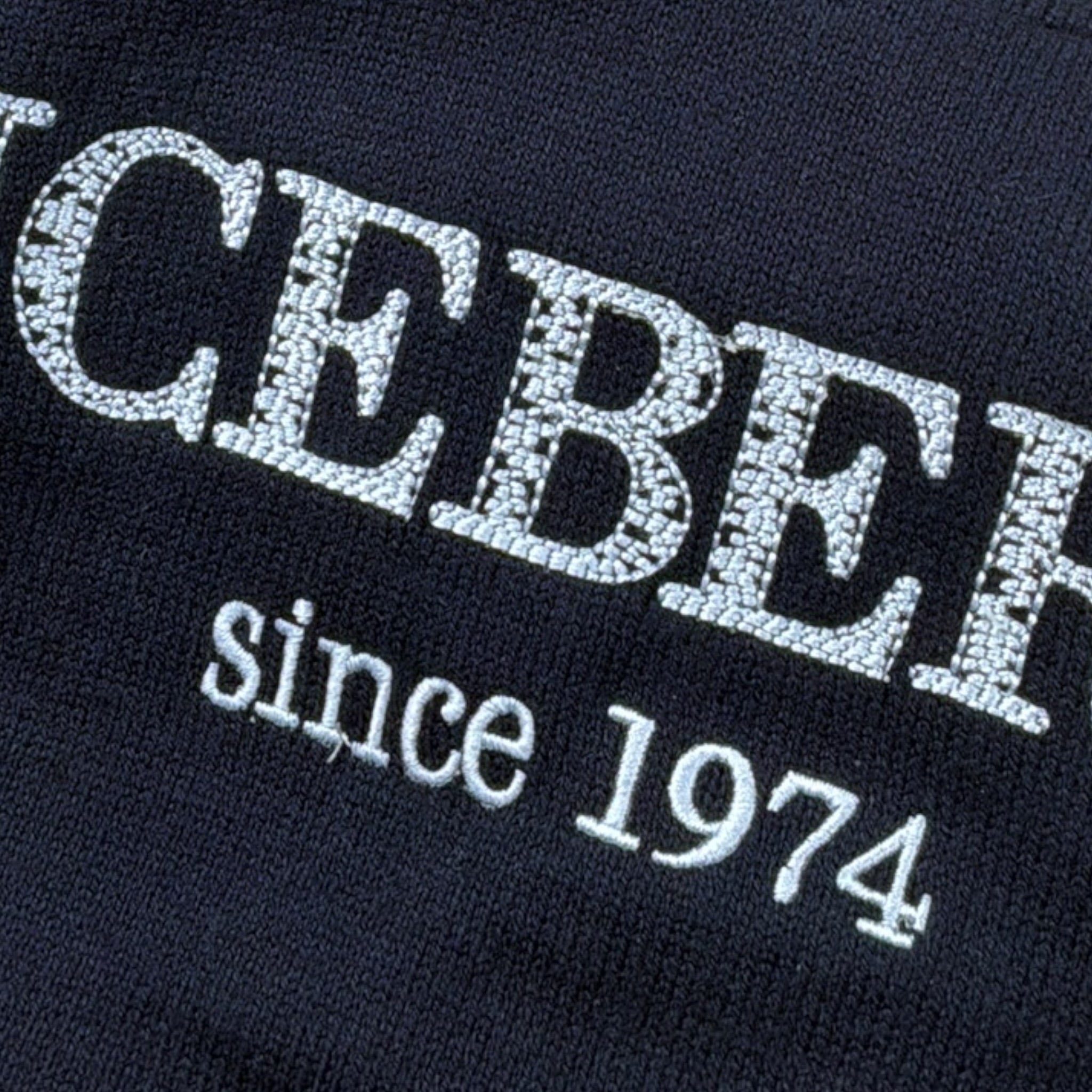 Iceberg Maglia Modello Felpa con Cappuccio E Stampa Blu per Bambino MGICE6300B BLU ICEBERG 