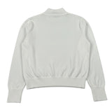 Iceberg Maglia tinta unita Collo Alto con Stampa Bianco per Bambina MGICE6352JX BIANCO ICEBERG 