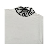 Iceberg Maglia tinta unita Collo Alto con Stampa Bianco per Bambina MGICE6352JX BIANCO ICEBERG 