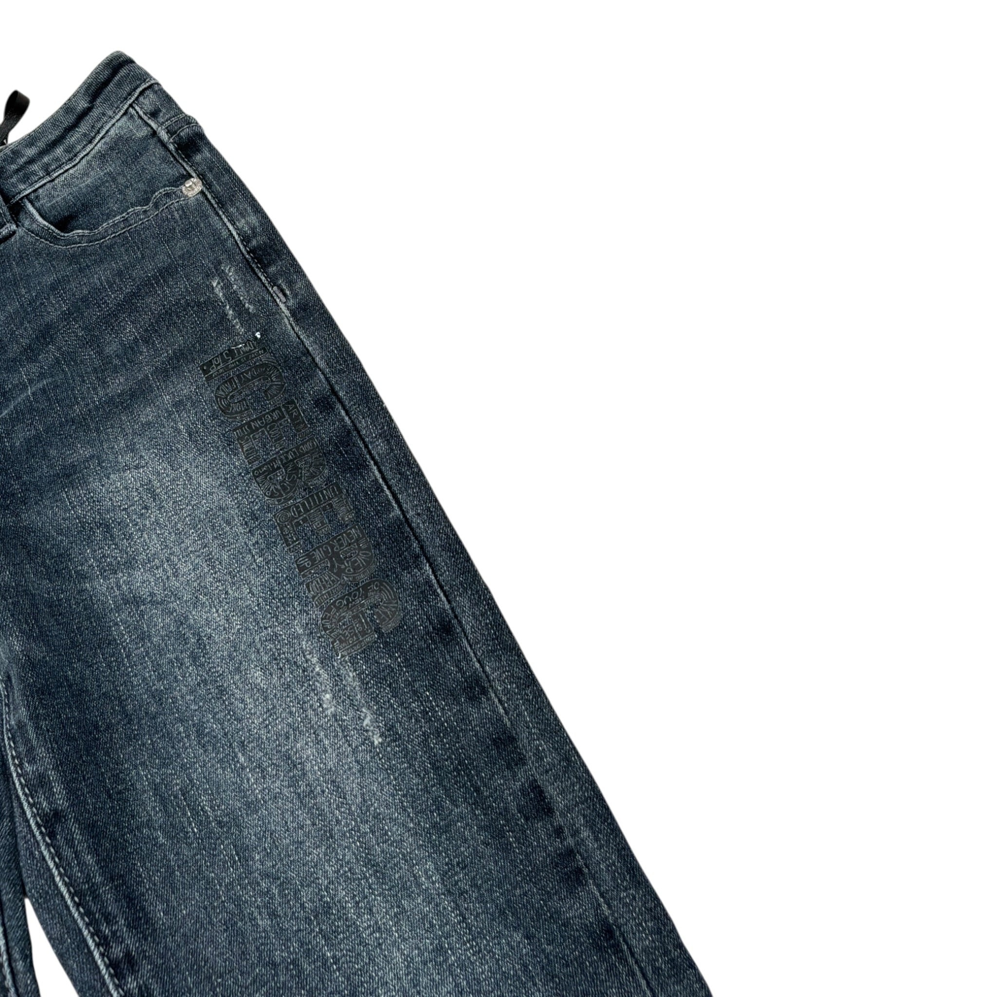Iceberg Jeans tinta unita con Girovita Regolabile Blu per Bambino PTICE6317B BLU ICEBERG 
