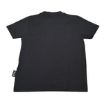 Icon T-Shirt Girocollo tinta unita con Logo Nero per Bambino IBKS00746 NERO ICON 