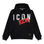 Icon Felpa Chiusa Girocollo tinta unita Nero per Bambino IBSW00853X NERO ICON 