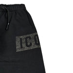 Icon Pantalone Modello A Palazzo tinta unita Nero per Bambina IGSP00908X NERO ICON 