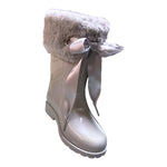 Igor Stivali tinta unita Grigio per Bambina W10239 GRIGIO IGOR 