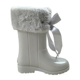 Igor Stivali tinta unita Grigio per Bambina W10239X GRIGIO IGOR 