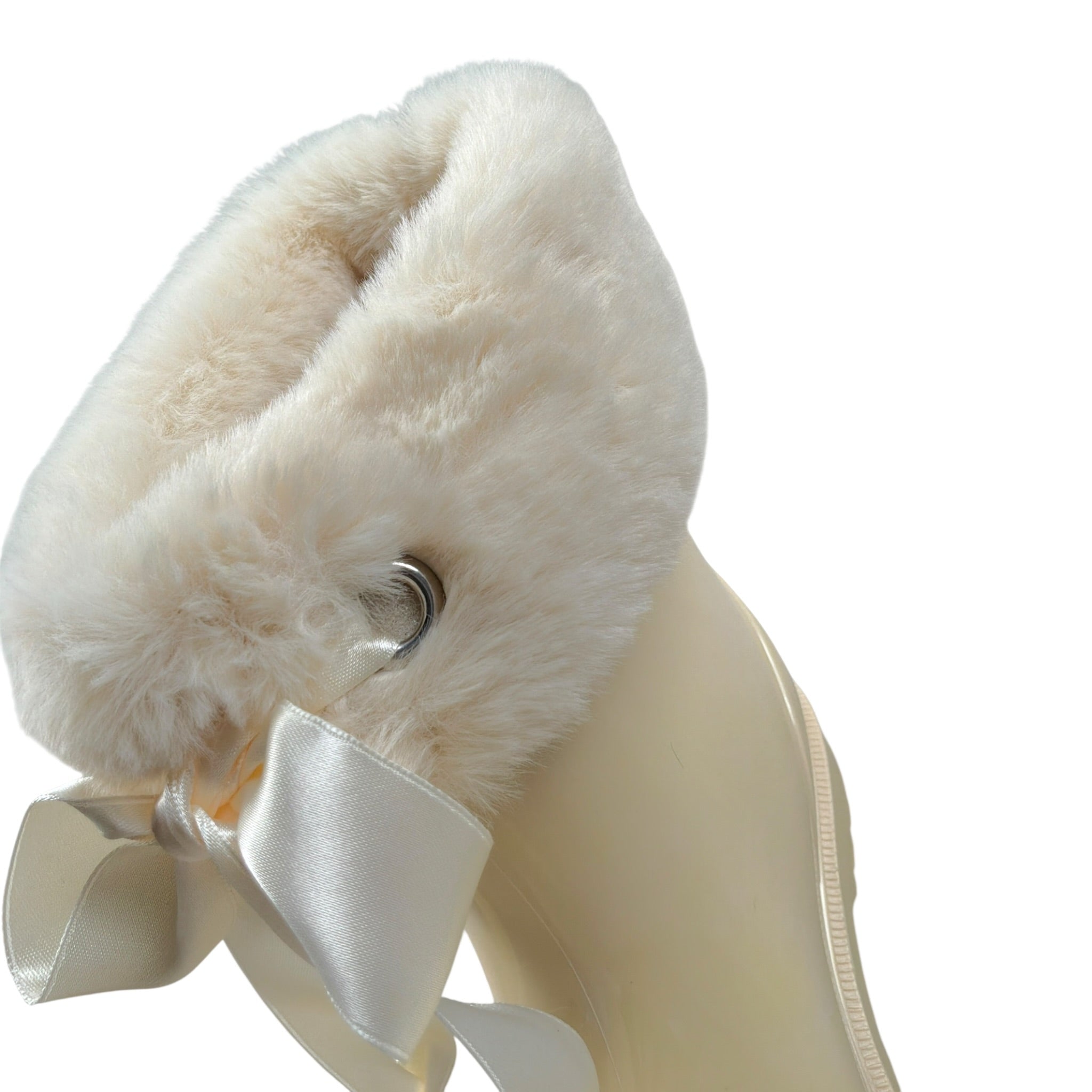 Igor Stivali tinta unita con Peluche Beige per Bambina W10258X BEIGE IGOR 
