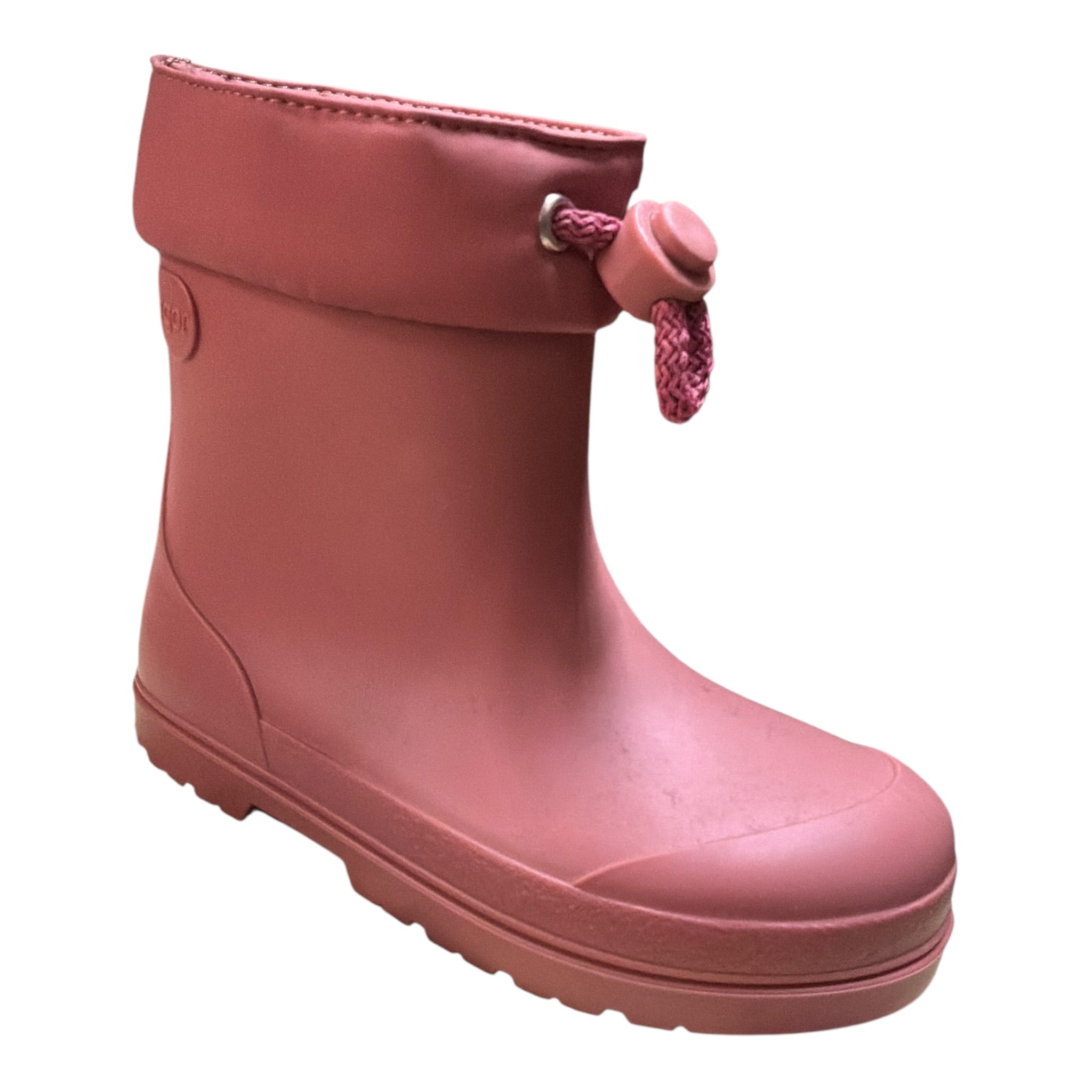 Igor Stivali tinta unita In Gomma Rosa per Bambina W10305 ROSA IGOR 