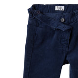 Il Gufo Pantalone tinta unita con Girovita Regolabile Blu per Bambino A24PL172V6022 BLU IL GUFO 