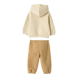 Il Gufo Completo 2 Pezzi Felpa-Pantalone Beige per Bambino A25GDF0006M0107 BEIGE IL GUFO 