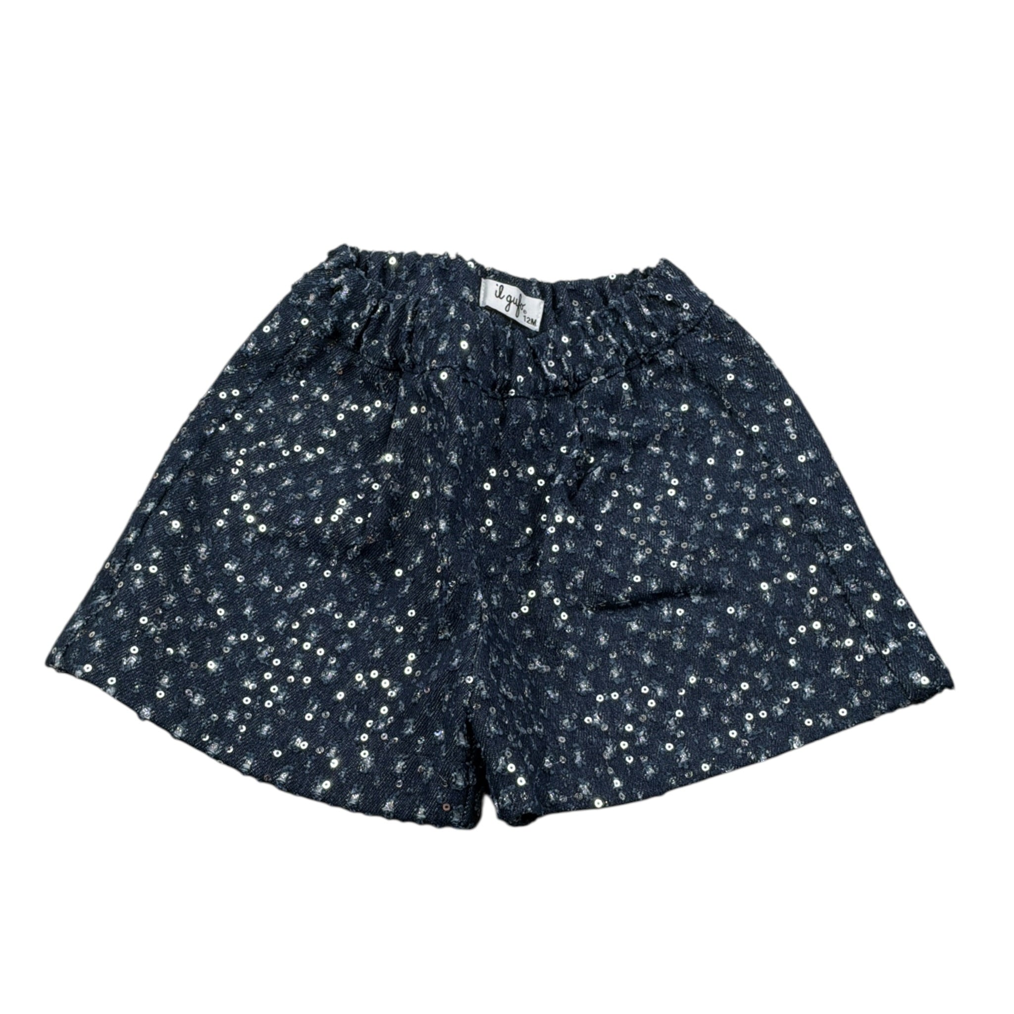 Il Gufo Completo 2 Pezzi Felpa-Short Blu per Neonata A25GDF0012M0154N BLU IL GUFO 