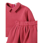 Il Gufo Completo 2 Pezzi Felpa-Gonna tinta unita Rosa per Neonata A25GDG0001M0154N ROSA IL GUFO 