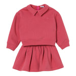 Il Gufo Completo 2 Pezzi Felpa-Gonna tinta unita Rosa per Bambina A25GDG0001M0154 ROSA IL GUFO 