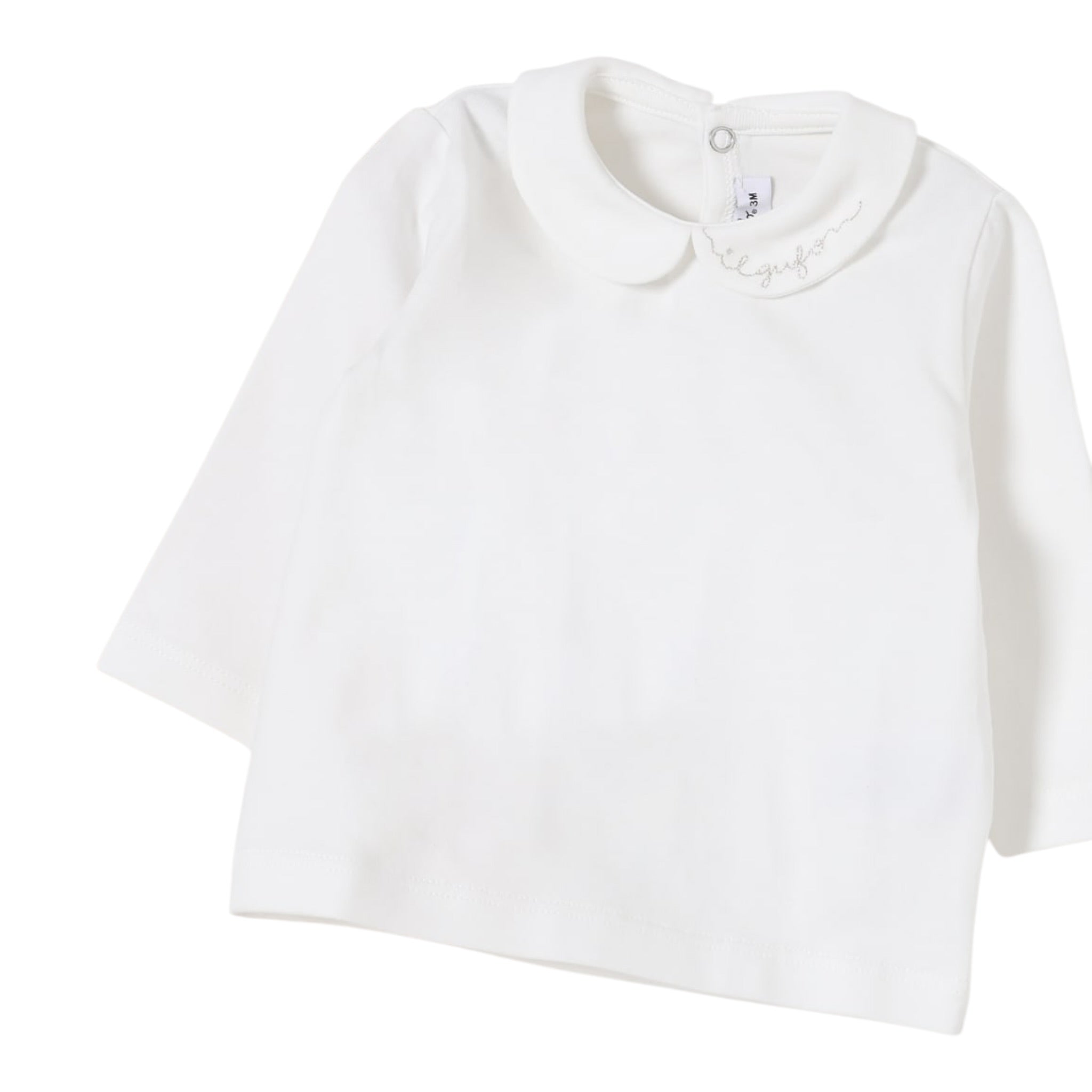 Il Gufo Completo 2 Pezzi Shirt-Pagliaccetto Panna per Neonata A25GDS0001PE032 PANNA IL GUFO 