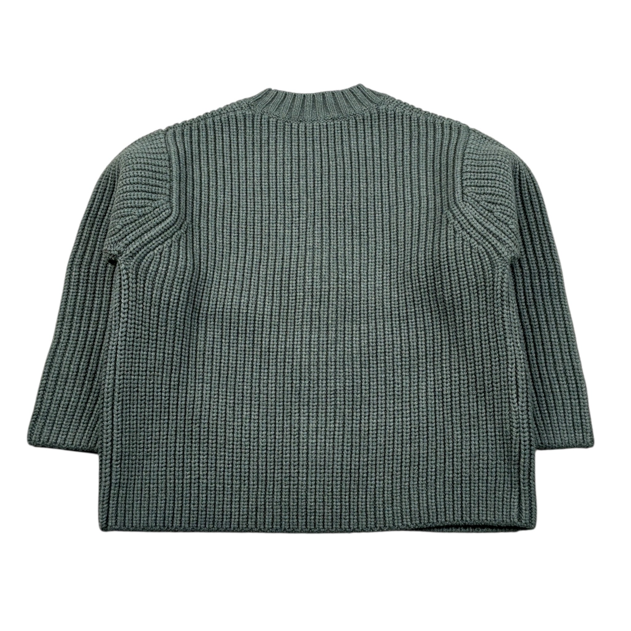 Il Gufo Cardigan tinta unita con Scollo A V Verde per Neonato A25GGF0009EM223N VERDE IL GUFO 