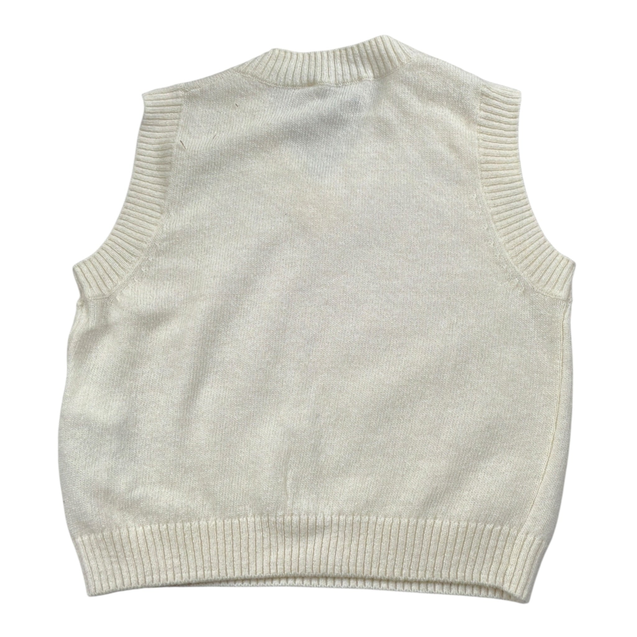 Il Gufo Gilet tinta unita In Filo Panna per Neonato A25GGK0002EM220 PANNA IL GUFO 