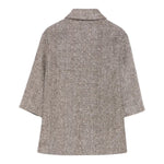 Il Gufo Cappotto tinta unita con Bottoni Bianco per Bambina A25GGP0010W5017 BIANCO IL GUFO 