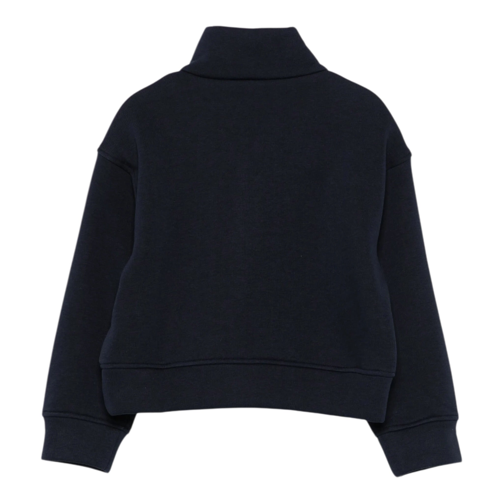 Il Gufo Felpa tinta unita con Zip Blu per Bambino A25GMF0005M0154J BLU IL GUFO 