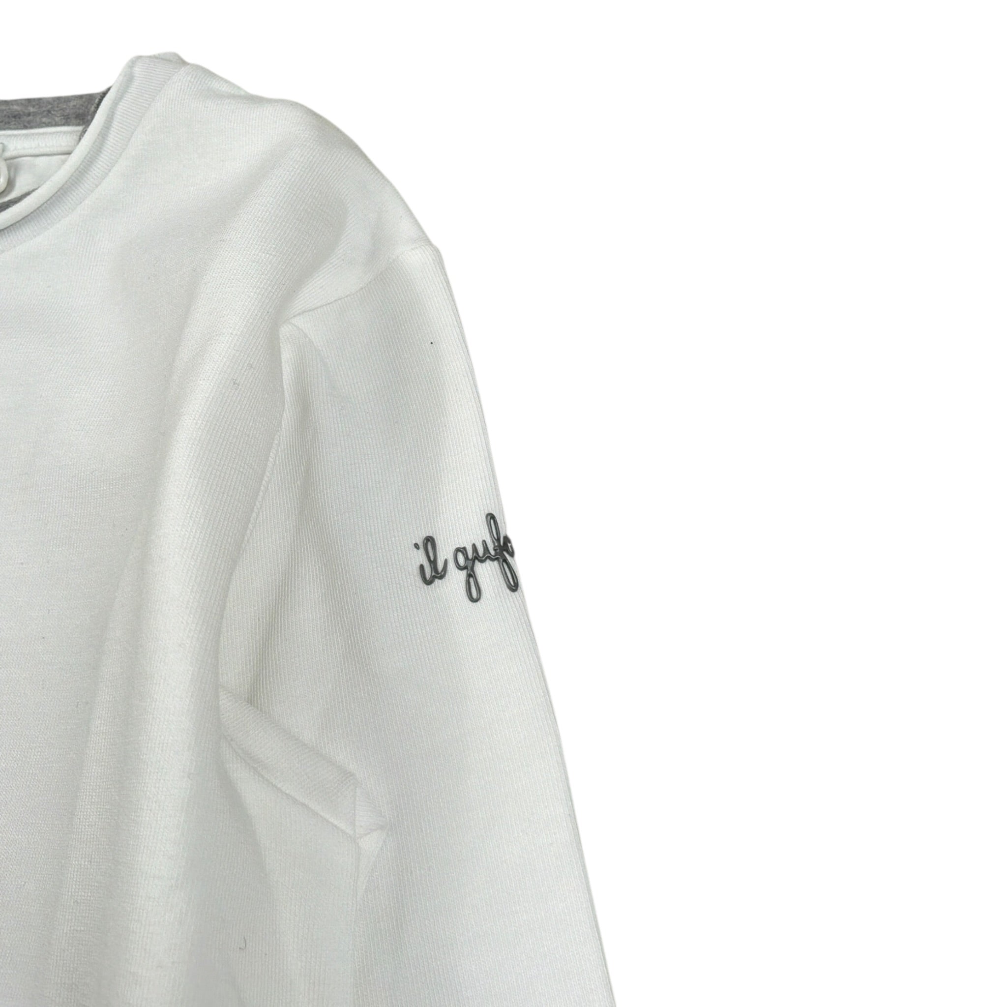 Il Gufo Shirt tinta unita Bianco per Neonata A25GTA0006MF003N BIANCO IL GUFO 