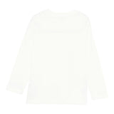 Il Gufo Shirt Girocollo tinta unita con Stampa Bianco per Neonata A25GTA0008MF002N BIANCO IL GUFO 