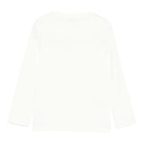 Il Gufo Shirt tinta unita con Applicazione Bianco per Neonata A25GTA0018MF002N BIANCO IL GUFO 
