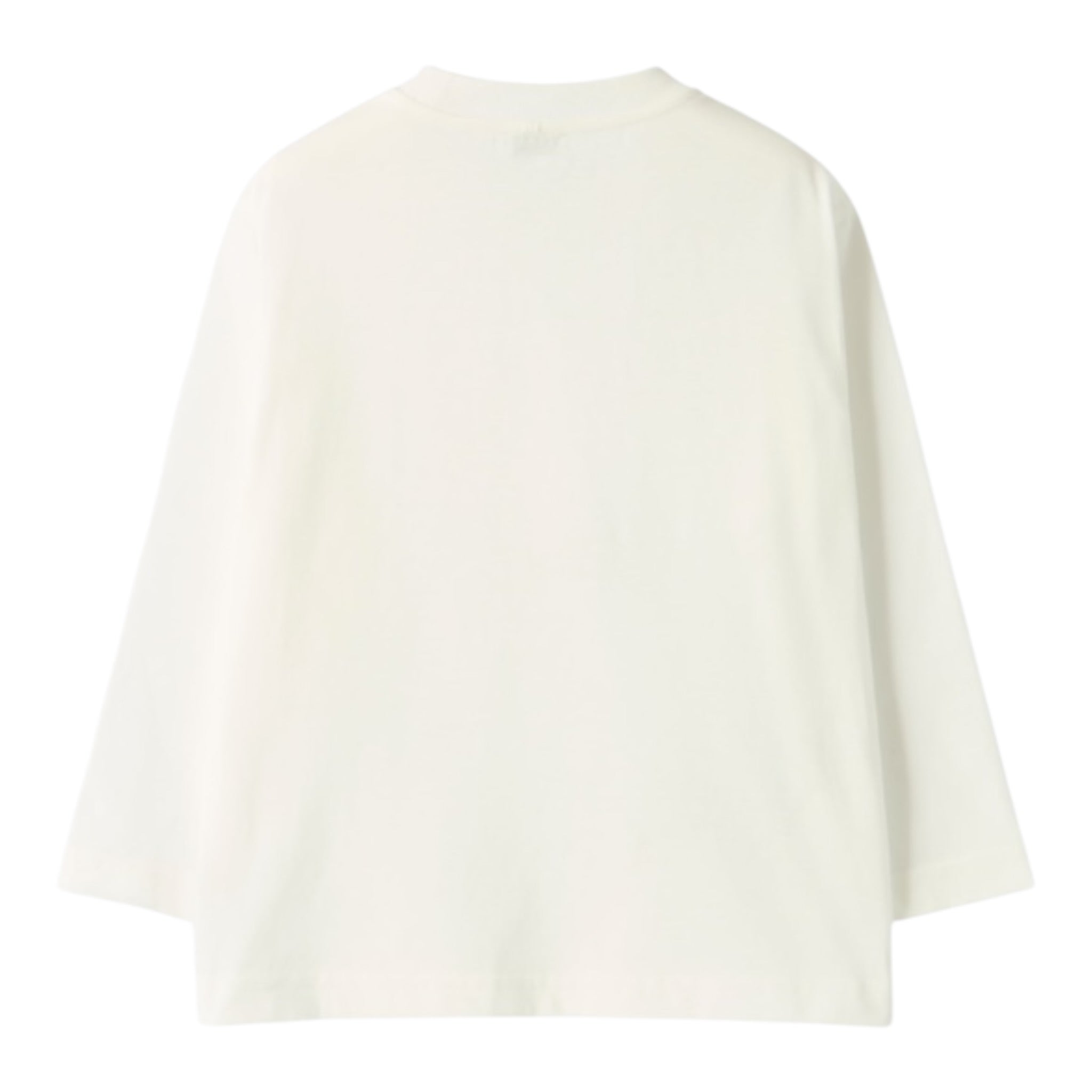Il Gufo Shirt tinta unita con Stampa Bianco per Bambino A25GTA0024MF002 BIANCO IL GUFO 