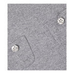 Il Gufo Abito Mezza Manica tinta unita Grigio per Bambina A25GVM0001W0065J GRIGIO IL GUFO 
