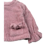 Illiana Maglia Girocollo tinta unita Rosa per Bambina 734FB ROSA ILLIANA 