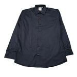 Imperatore Napoli Camicia Manica Lunga Tinta Nero per Bambino POPELINE NERO IMPERATORE NAPOLI 