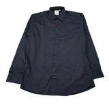 Imperatore Napoli Camicia Manica Lunga Tinta Nero per Bambino POPELINE NERO IMPERATORE NAPOLI 