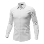 Imperial Camicia tinta unita Manica Lunga Bianco per Bambino CL41272B80 BIANCO IMPERIAL 
