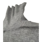 Imperial Maglia Collo Alto tinta unita Grigio per Bambina NB42230G80 GRIGIO IMPERIAL 