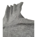 Imperial Maglia Collo Alto tinta unita Grigio per Bambina NB42230G80 GRIGIO IMPERIAL 
