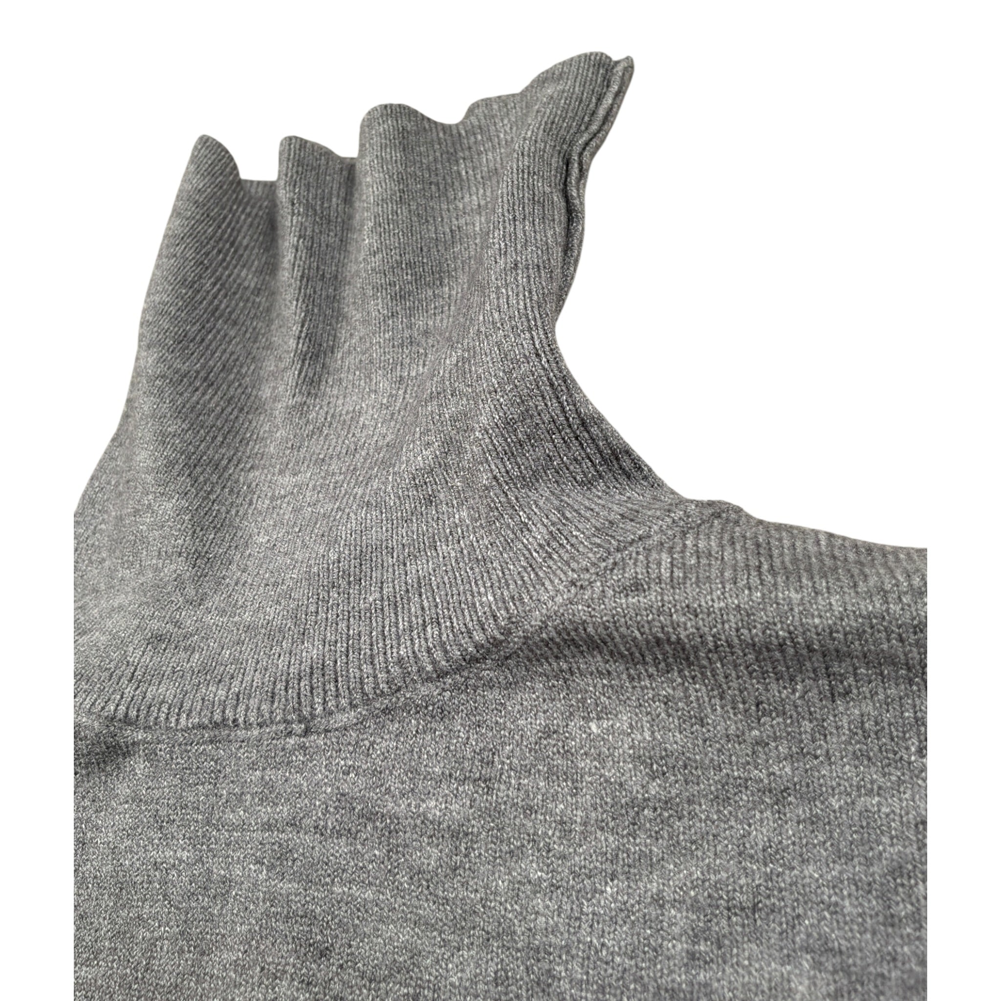 Imperial Maglia Collo Alto tinta unita Grigio per Bambina NB42230G80 GRIGIO IMPERIAL 
