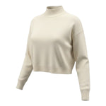 Imperial Maglia Mezzo Collo tinta unita Beige per Bambina NBA9230G80 BEIGE IMPERIAL 