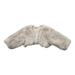 Isabel Coprispalle In Pelliccia tinta unita Beige per Bambina IS6430NJ BEIGE ISABEL 