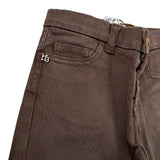 Jackie Law Pantalone tinta unita con Girovita Regolabile Marrone per Neonato 284411 MARRONE JACKIE LAW 