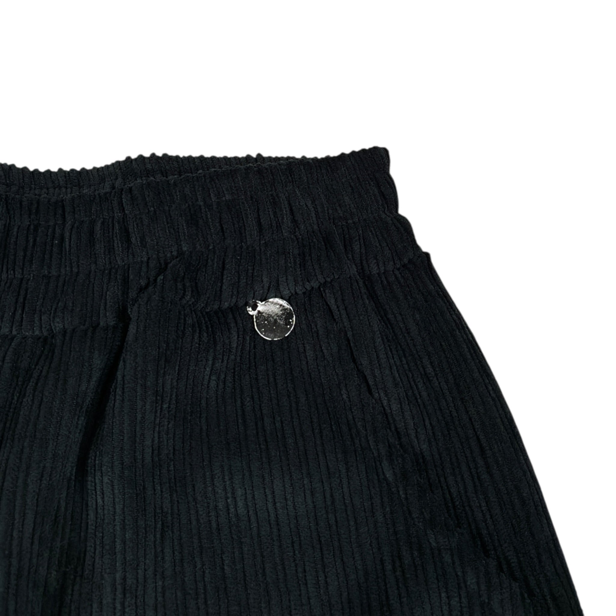 Jacques & Monique Pantalone tinta unita con Elastico In Vita Nero per Bambino JM1361 NERO JACQUES & MONIQUE 